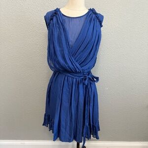 Karen Walker Silk‎ Mini Dress Size 6 EUC